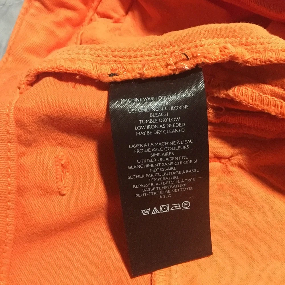 Free People NEW Vibrant Orange Wide Leg Trousers